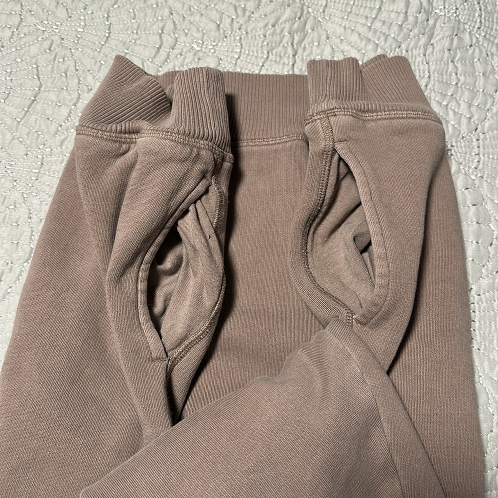 Victoria Secret Pink Oversized 1/4 Zip Cropped Sweatshirt, EUC, Size Medium - Picture 9 of 10